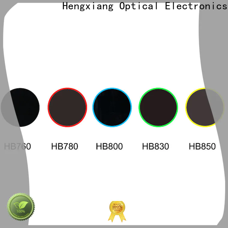 HENGXIANG color glass filter manufacturer for industrial