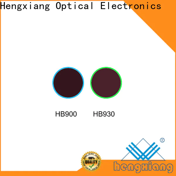 HENGXIANG colored glass filters factory direct supply for optical instruments