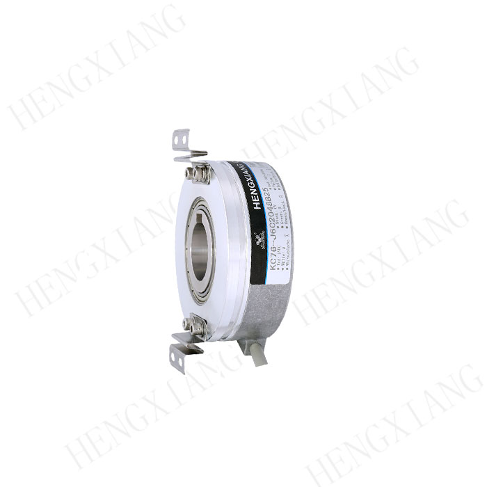 Through Hole Optical Shaft Encoder , KC76 Keyway Stainless Steel Encoder