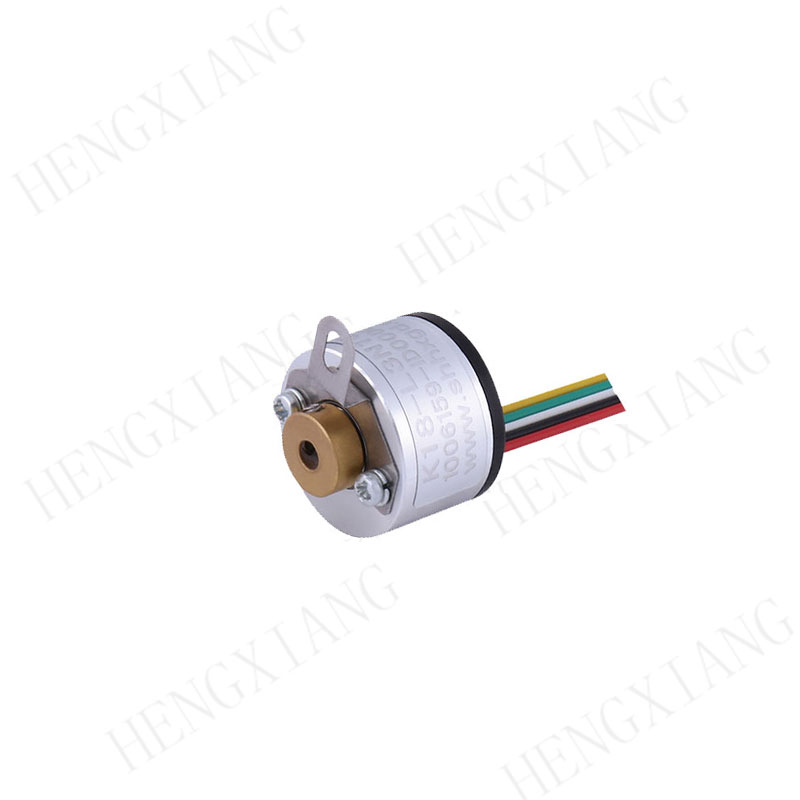 Blind Hole Shaft K18 Miniature Rotary Encoder AB Phase NPN Output High Accuracy