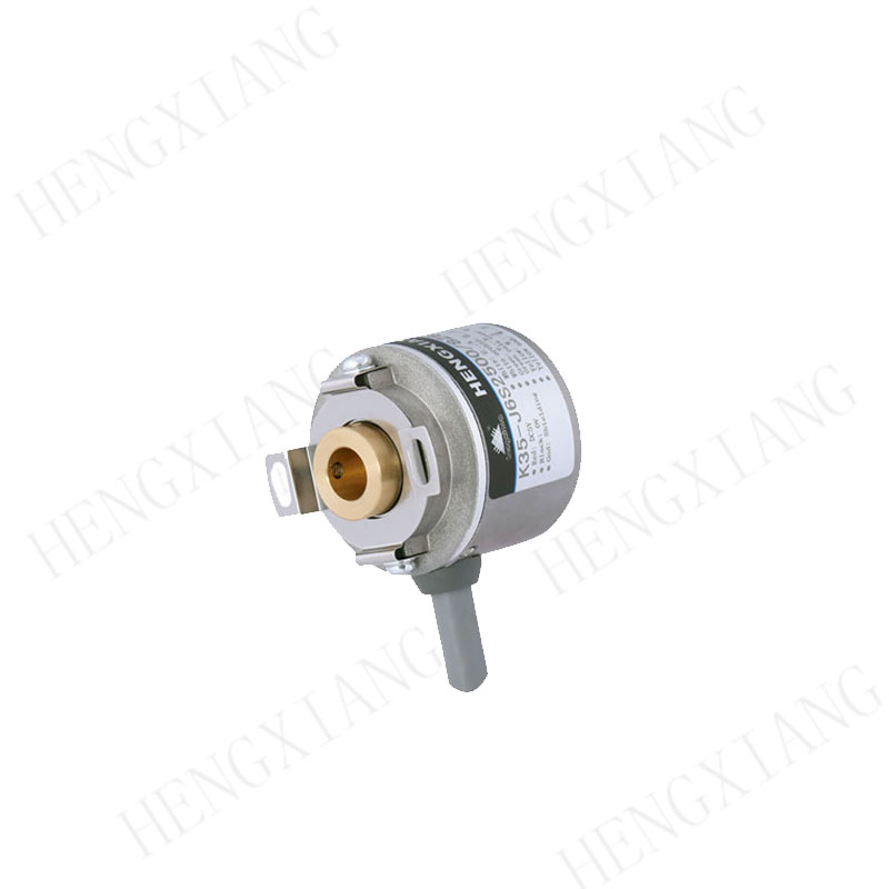 External Diameter 35mm Miniature Rotary Encoder K35 Blind Hole 8mm 40mm Leaf Spring