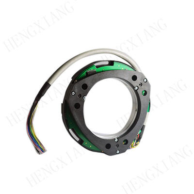 Z100 Extra Thin Encoder  Ultra-thin bearingless encoder thickness 16mm differential output slew speed 5000rpm for high speed motor applications