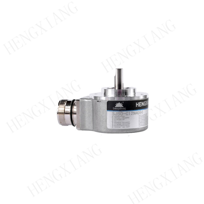 SJ50 Optical absolute encoder external diameter 51mm solid shaft 8mm 4096 steps per turn absolute position encoder