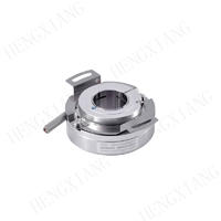 K58 High Resolution Encoder Incremental rotary encoder 58mm through hole 15/16/18/20/22mm for Automatic fruit drop device