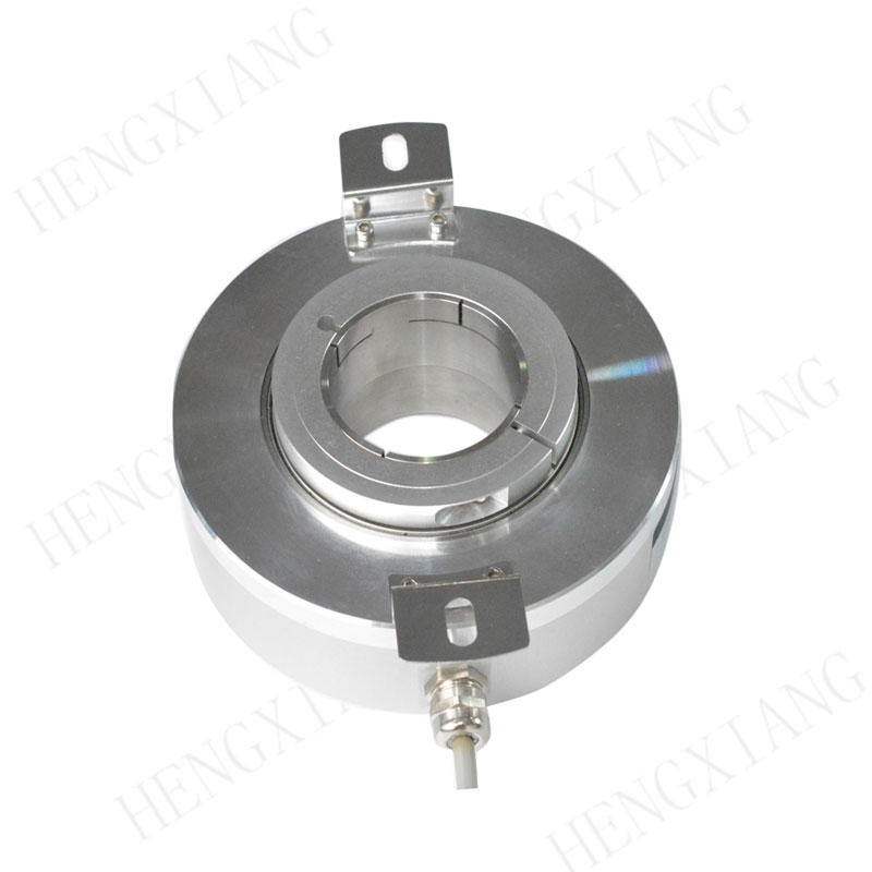 K130 Hollow Shaft Encoder rotary position encoder 130mm speed measurement motor speed 3000rpm IP50 radial cable 1000mm industrial encoder