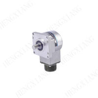 S52F mouting size 44*44mm conventional incremental encoder line driver circuit RS422 5V flange encoder with radial socket Max 23040ppr precision rotary encoder