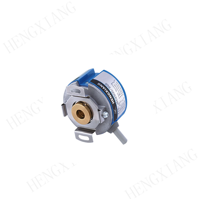 KZ48 rotary encoder incremental encoder price 48mm cone shaft 9mm rotary angle encoder for Filter machine