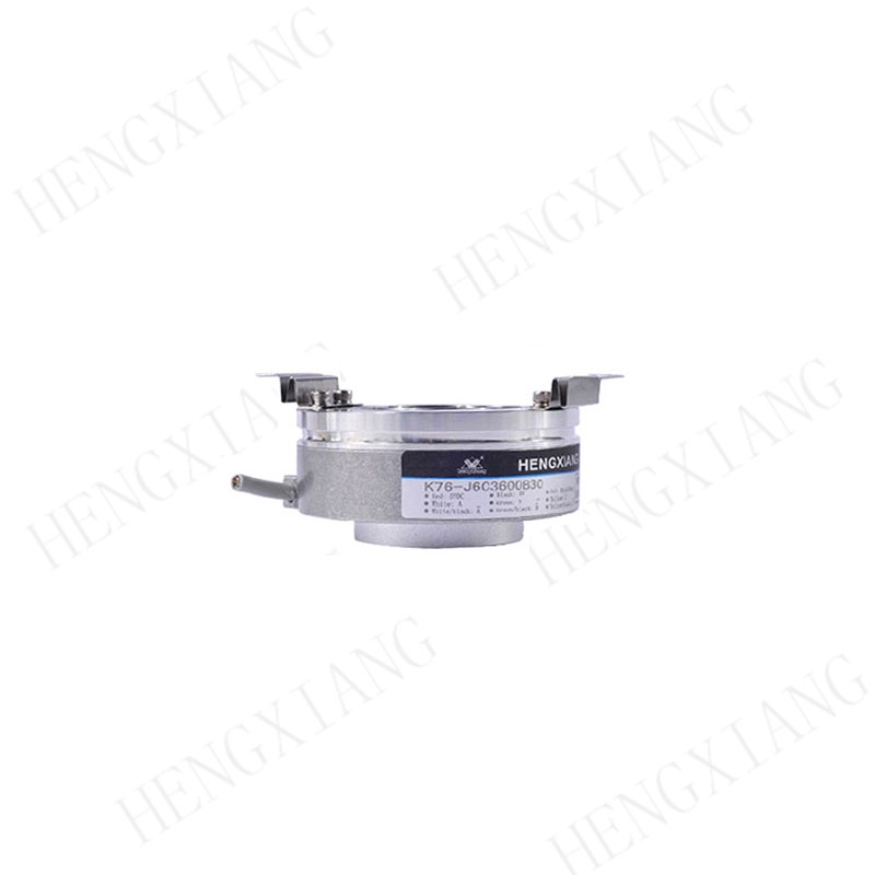 K76 incremental encoder Hole diameter 16mm rotary encoder mouting hole 98mm hollow shaft optical encoder 5-30V