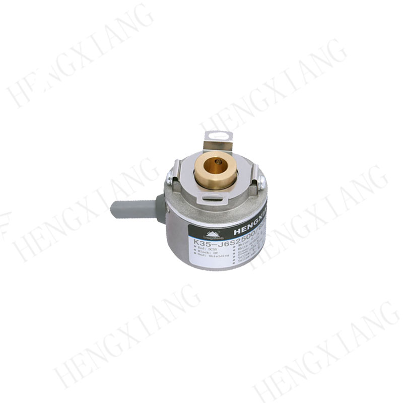 K35 Incremental encoder OIH35 hollow shaft rotary encoder original factory encoder 2500 pulse 8 poles 8mm hole shaft