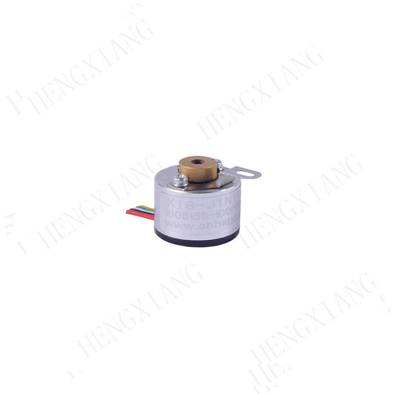 K18 incremental encoder miniature rotary encoder blind hole shaft 2.5mm ABZ NPN output  abz encoder