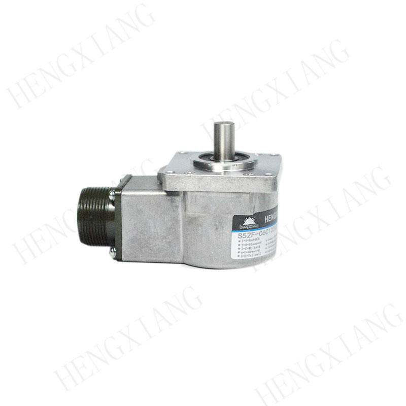 S52F incremental encoder rotational encoder ABZ with index signal square flange 52*52mm 1024-23040ppr IP50 IP65 heavy duty bearings encoder for automation control machine