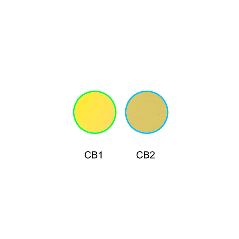 orange optical color filters orange galss CB1 CB2