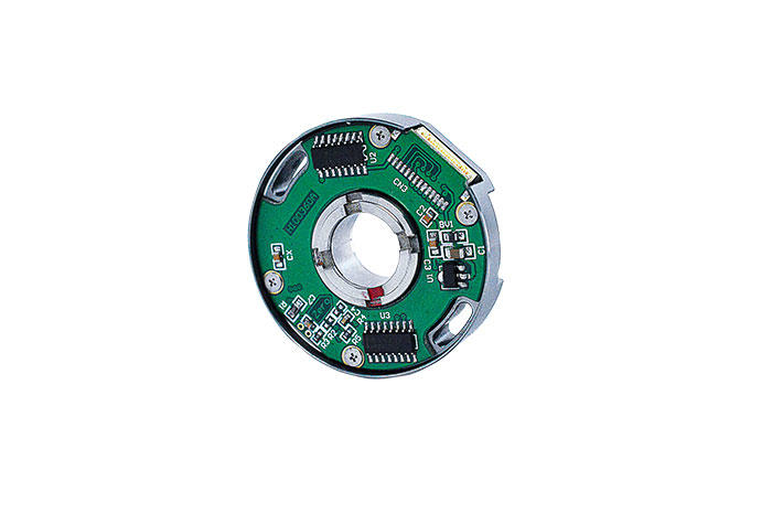 P48  Modular encoders without bearings for high shock and vibration environment thickness 11mm optical encoder