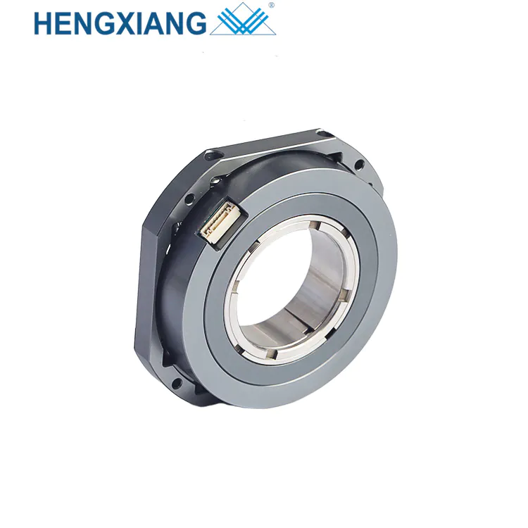 Optical rotary encoder 17 bit 24 bit single-turn 360 degree 94mm flange 32mm hollow shaft absolute encoder MPN80