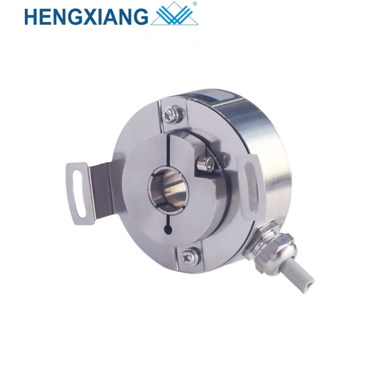 IP67 stainless steel heavy duty hollow-shaft PGK50 rotary encoder for high speed and tough environments