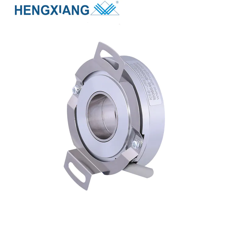 K58  incremental encoder rotational encoder 58mm of 24mm thickness easy to intall encoder up to 28800 pulse